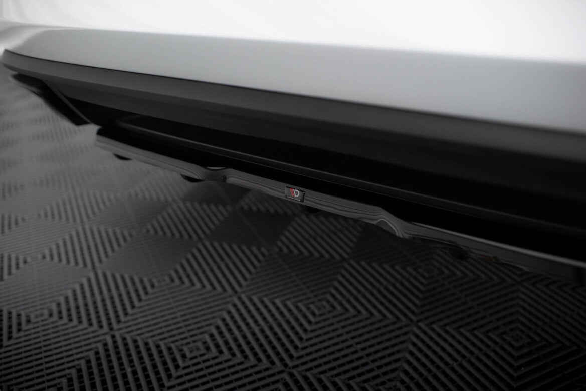 Diffusor Heckansatz passend für Skoda Kodiaq RS Mk1 / Mk1 FL schwarz Hochglanz