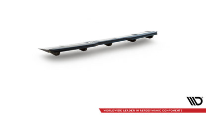 Diffusor Heckansatz passend für Skoda Kodiaq RS Mk1 / Mk1 FL schwarz Hochglanz