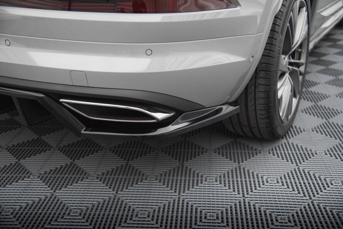 Diffusor Heckansatz passend für Skoda Kodiaq RS Mk1 / Mk1 FL schwarz Hochglanz