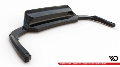Diffusor Heckansatz passend für Skoda Kodiaq RS Mk1 / Mk1 FL schwarz Hochglanz
