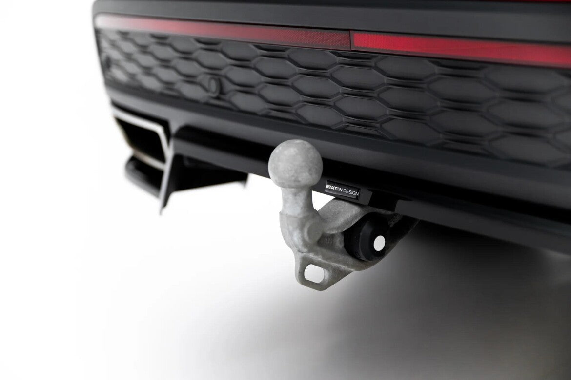 Diffusor Heckansatz passend für Skoda Kodiaq RS Mk2 schwarz Hochglanz