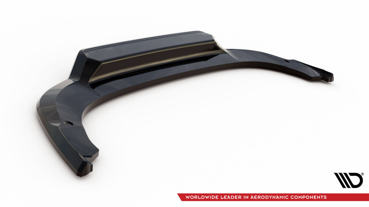 Diffusor Heckansatz passend für Skoda Kodiaq Sportline Mk1 / Mk1 FL schwarz Hochglanz