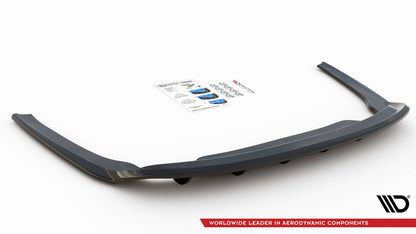 Diffusor Heckansatz passend für Skoda Octavia Mk4 schwarz Hochglanz