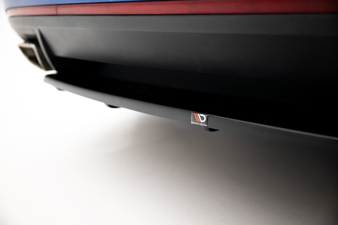 Diffusor Heckansatz passend für Skoda Octavia RS Mk3 / Mk3 FL Hatchback / Kombi schwarz Hochglanz