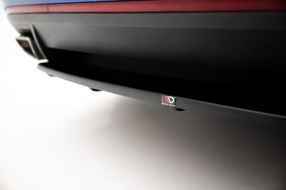 Diffusor Heckansatz passend für Skoda Octavia RS Mk3 / Mk3 FL Hatchback / Kombi schwarz Hochglanz