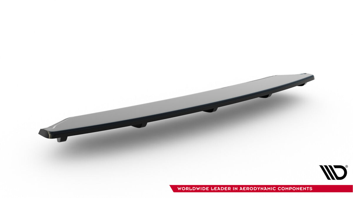 Diffusor Heckansatz passend für Skoda Octavia RS Mk3 / Mk3 FL Hatchback / Kombi schwarz Hochglanz