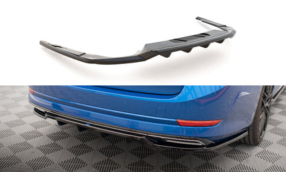 Diffusor Heckansatz passend für Skoda Octavia Sportline Mk4 schwarz Hochglanz