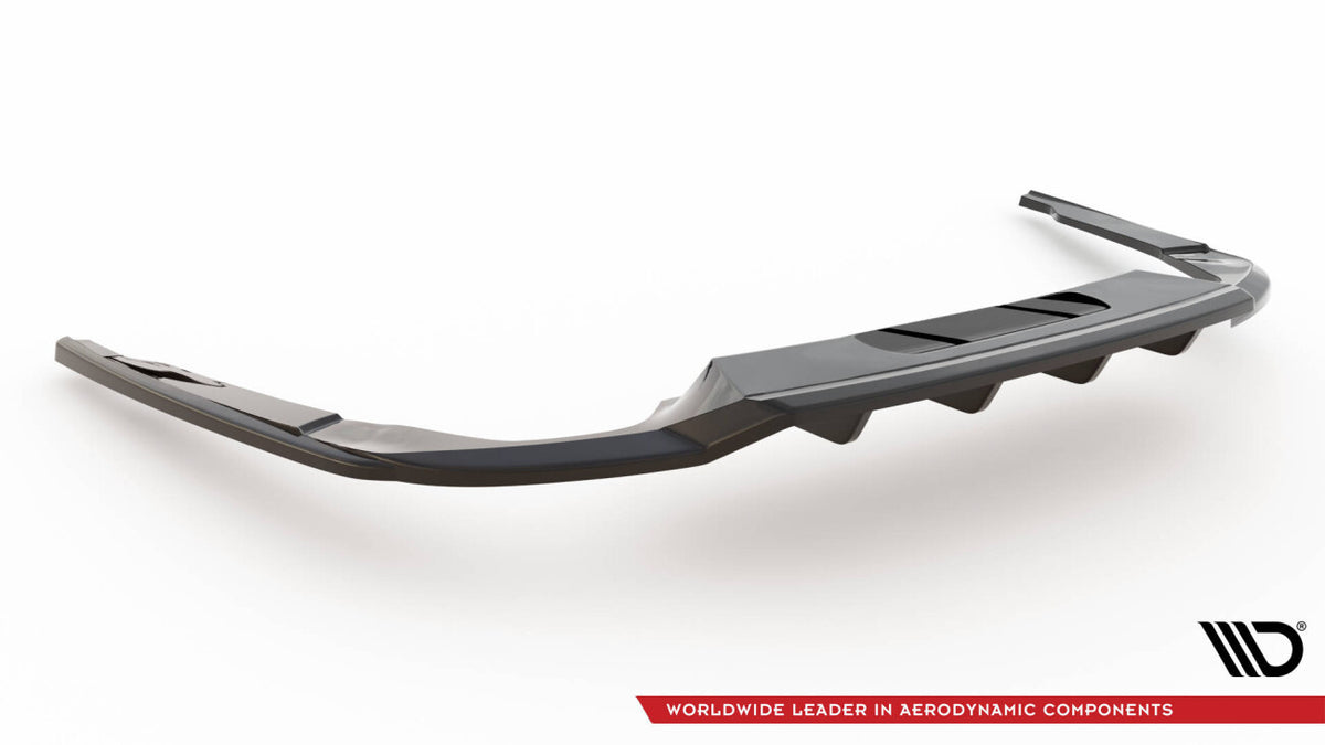Diffusor Heckansatz passend für Skoda Octavia Sportline Mk4 schwarz Hochglanz