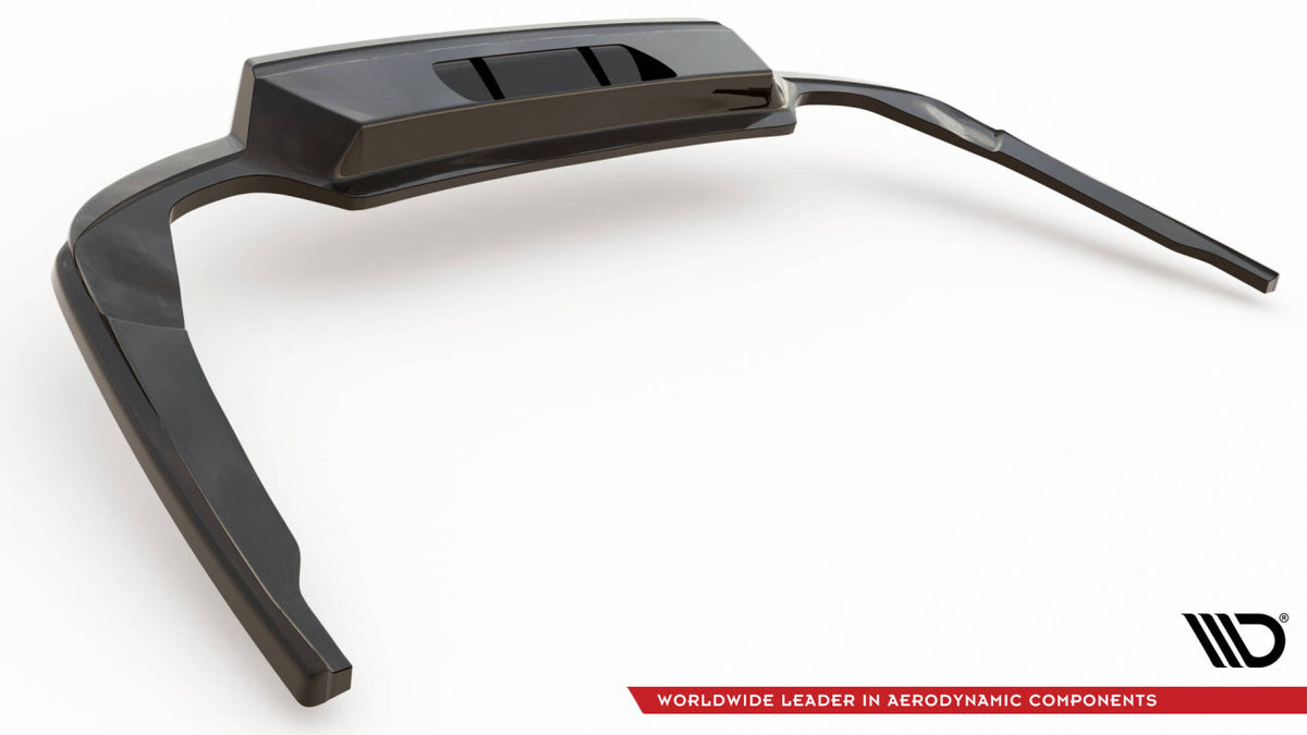Diffusor Heckansatz passend für Skoda Octavia Sportline Mk4 schwarz Hochglanz