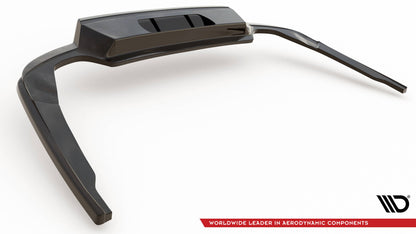 Diffusor Heckansatz passend für Skoda Octavia Sportline Mk4 schwarz Hochglanz