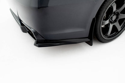 Diffusor Heckansatz passend für Subaru Impreza WRX STI Mk3 FL schwarz Hochglanz