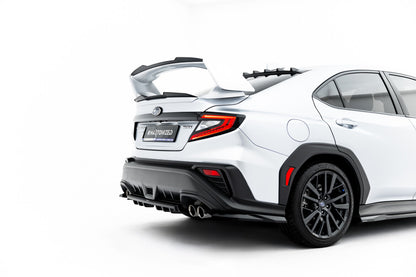 Diffusor Heckansatz passend für Subaru WRX STI Mk2 schwarz Hochglanz
