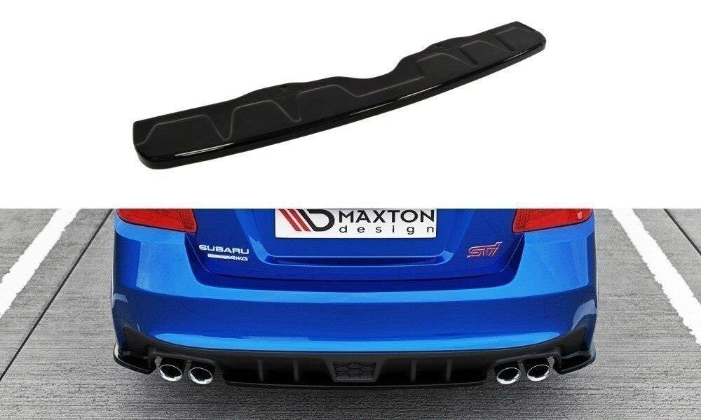 Diffusor Heckansatz passend für Subaru WRX STI schwarz matt