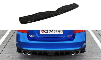 Diffusor Heckansatz passend für Subaru WRX STI schwarz matt