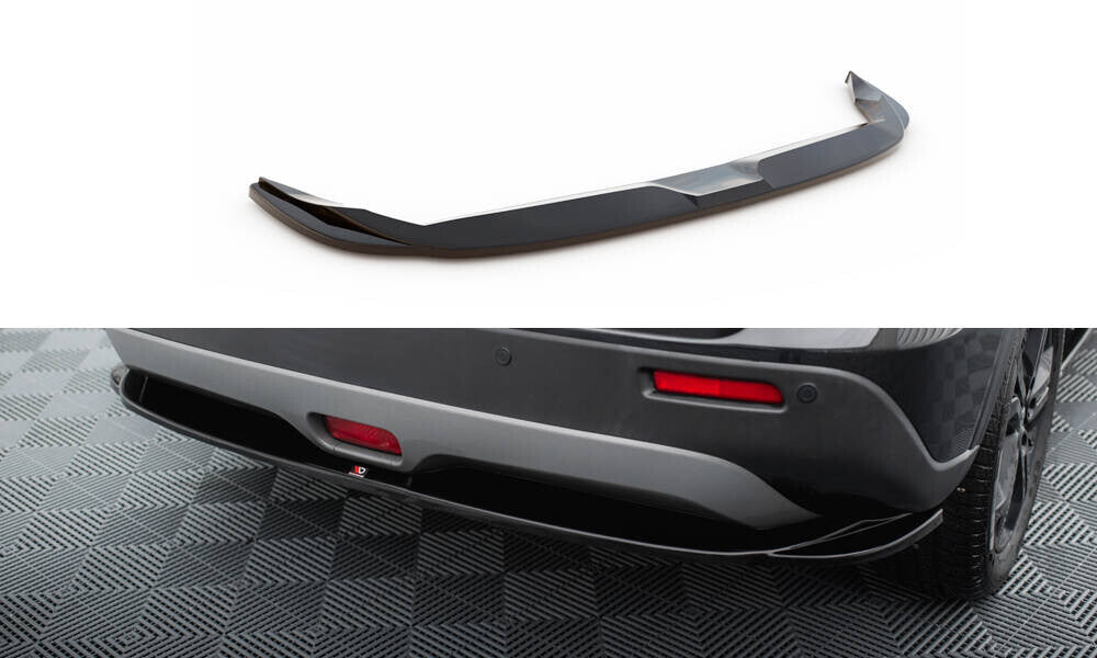 Diffusor Heckansatz passend für Suzuki Vitara S Mk2 schwarz Hochglanz