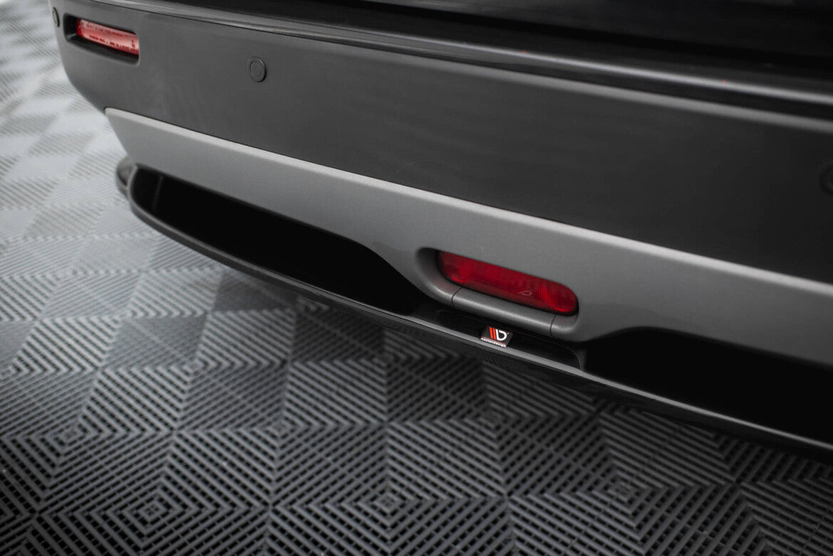Diffusor Heckansatz passend für Suzuki Vitara S Mk2 schwarz Hochglanz