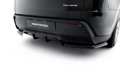 Diffusor Heckansatz passend für Tesla Model Y Premium Mk1 Facelift schwarz Hochglanz