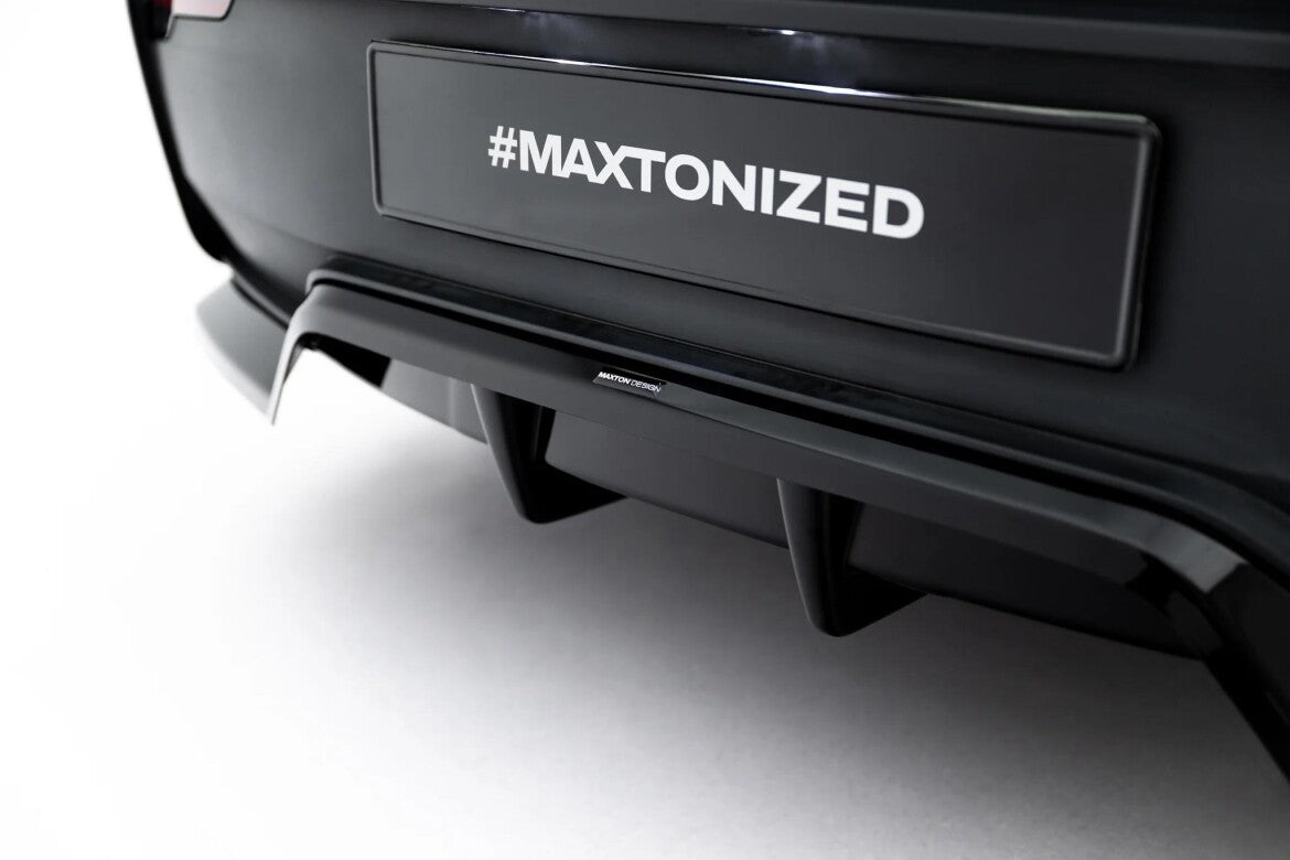 Diffusor Heckansatz passend für Tesla Model Y Premium Mk1 Facelift schwarz Hochglanz