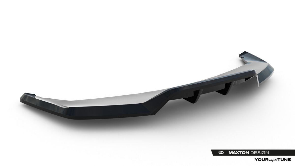 Diffusor Heckansatz passend für Tesla Model Y Premium Mk1 Facelift schwarz Hochglanz