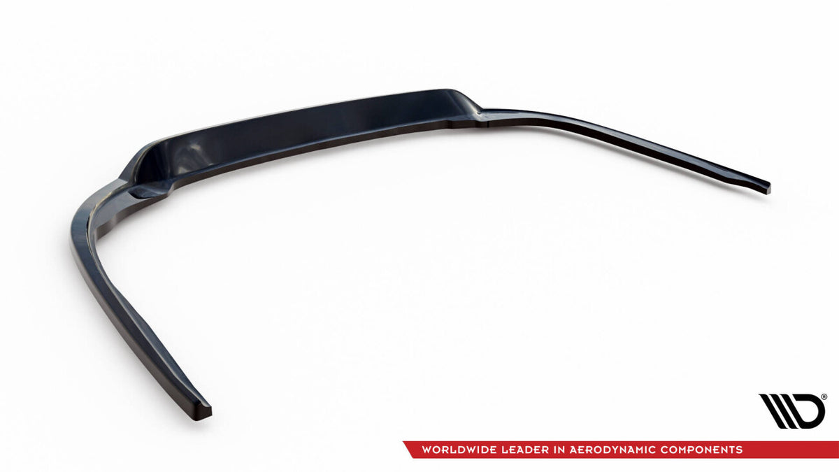 Diffusor Heckansatz passend für Toyota Avensis Limousine Mk3 FL schwarz Hochglanz