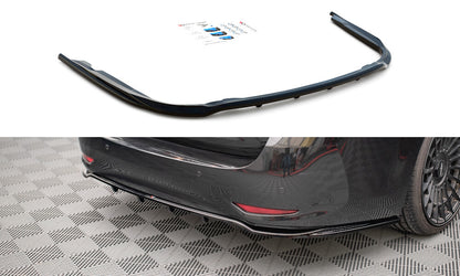 Diffusor Heckansatz passend für Toyota Avensis Mk3 FL schwarz matt