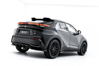 Diffusor Heckansatz passend für Toyota C-HR Mk2 schwarz Hochglanz