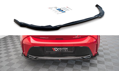 Diffusor Heckansatz passend für Toyota Corolla GR Sport Hatchback XII schwarz Hochglanz