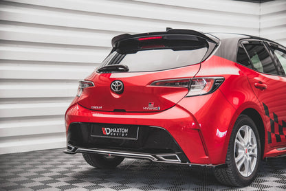 Diffusor Heckansatz passend für Toyota Corolla GR Sport Hatchback XII schwarz Hochglanz