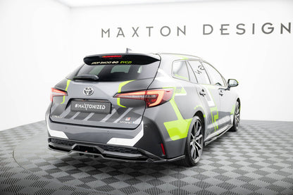 Diffusor Heckansatz passend für Toyota Corolla GR Sport Touring Sports XII schwarz Hochglanz