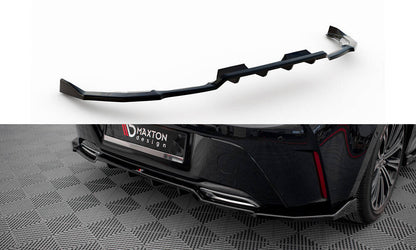 Diffusor Heckansatz passend für Toyota Corolla Hatchback Mk12 schwarz Hochglanz