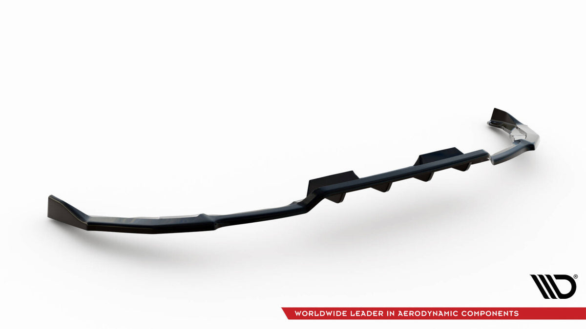 Diffusor Heckansatz passend für Toyota Corolla Hatchback Mk12 schwarz Hochglanz