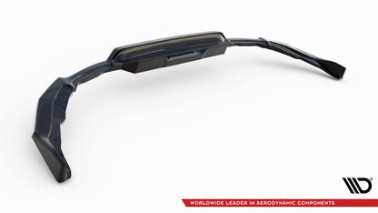 Diffusor Heckansatz passend für Toyota Corolla Hatchback Mk12 schwarz Hochglanz