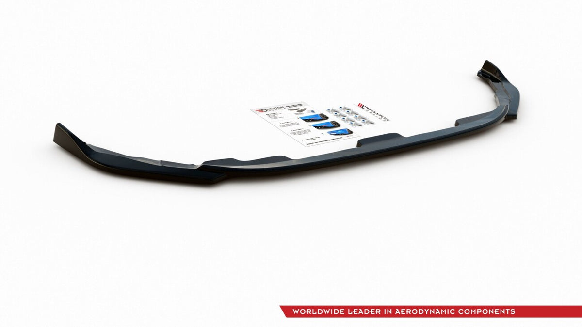 Diffusor Heckansatz passend für Toyota Corolla XII Hatchback schwarz Hochglanz