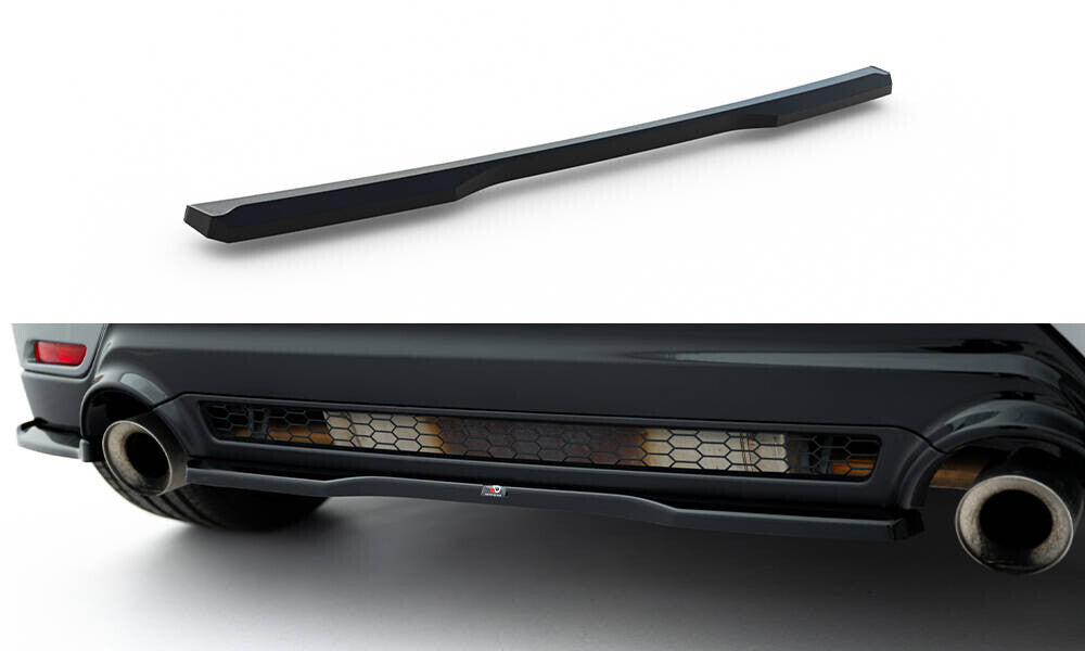 Diffusor Heckansatz passend für Toyota GR Yaris Mk4 FL schwarz Hochglanz