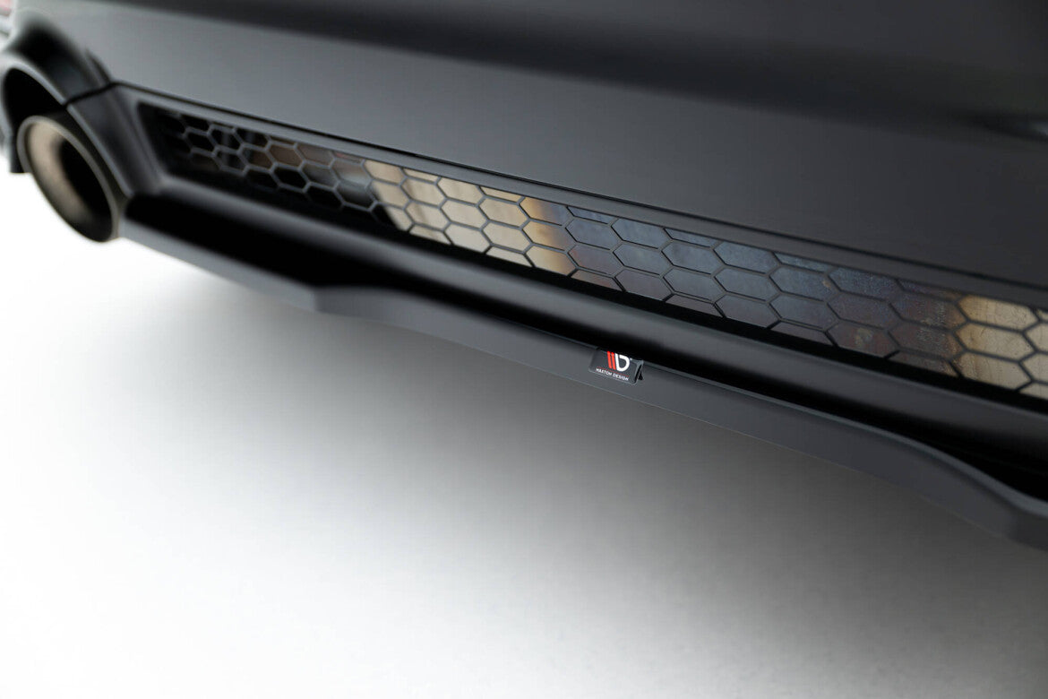 Diffusor Heckansatz passend für Toyota GR Yaris Mk4 FL schwarz Hochglanz