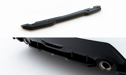 Diffusor Heckansatz passend für Toyota GR Yaris Mk4 schwarz Hochglanz