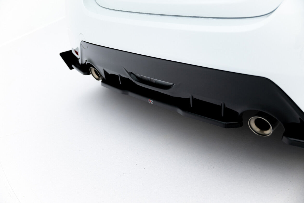 Diffusor Heckansatz passend für Toyota GR Yaris Mk4 schwarz Hochglanz
