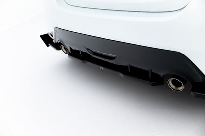 Diffusor Heckansatz passend für Toyota GR Yaris Mk4 schwarz Hochglanz
