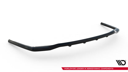 Diffusor Heckansatz passend für Toyota Highlander Mk4 schwarz Hochglanz