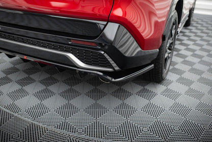 Diffusor Heckansatz passend für Toyota RAV4 GR Sport Mk5 schwarz Hochglanz