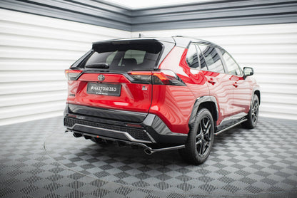 Diffusor Heckansatz passend für Toyota RAV4 GR Sport Mk5 schwarz Hochglanz