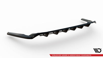 Diffusor Heckansatz passend für Toyota RAV4 GR Sport Mk5 schwarz Hochglanz