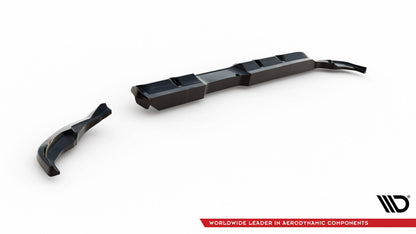 Diffusor Heckansatz passend für Toyota Yaris GR Sport Mk4 schwarz Hochglanz