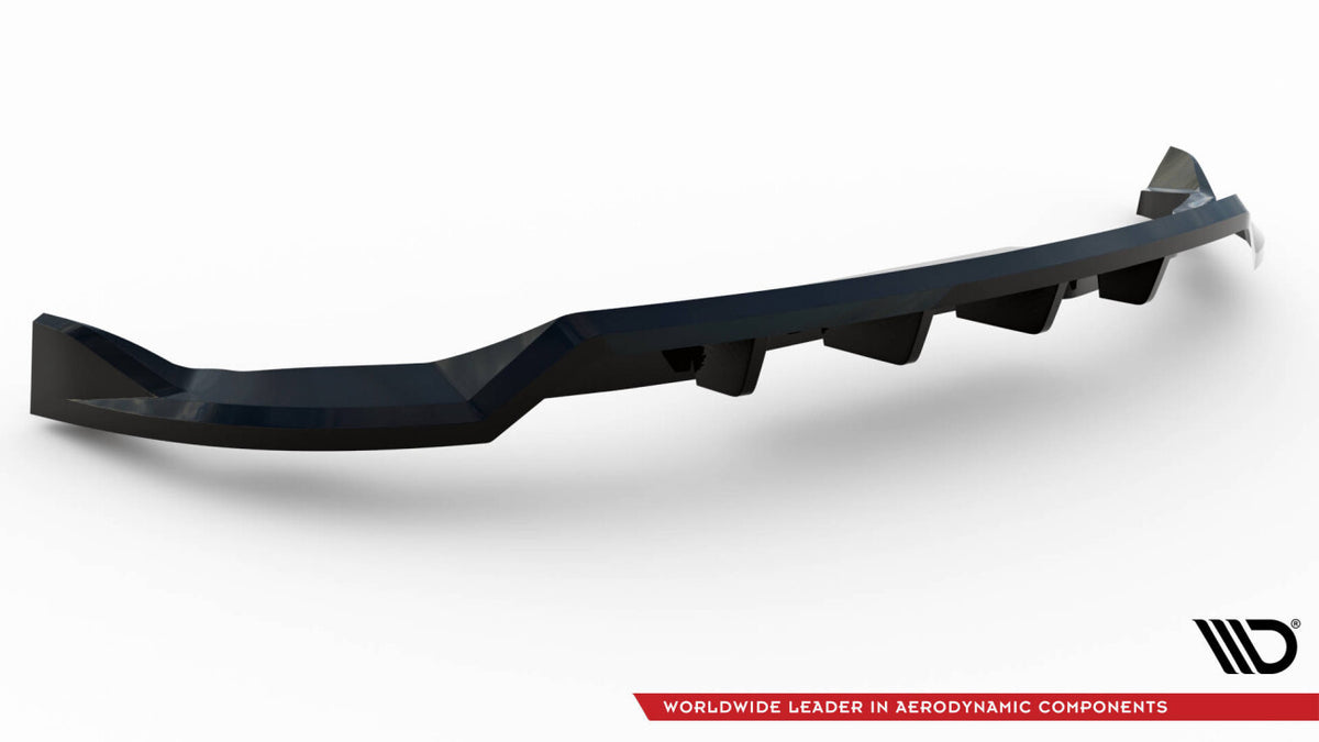 Diffusor Heckansatz passend für Volvo C40 Mk1 schwarz Hochglanz