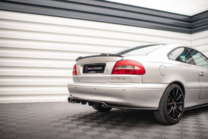 Diffusor Heckansatz passend für Volvo C70 Mk1 schwarz Hochglanz