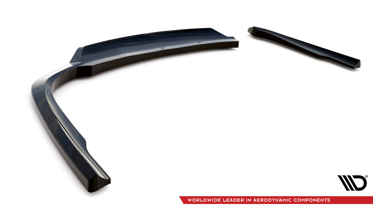 Diffusor Heckansatz passend für Volvo C70 Mk1 schwarz Hochglanz