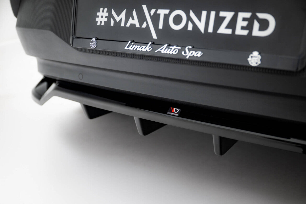 Diffusor Heckansatz passend für Volvo EX30 Mk1 schwarz Hochglanz