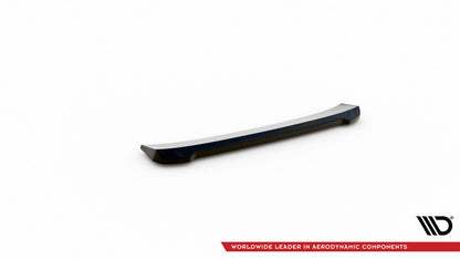 Diffusor Heckansatz passend für Volvo S60 R-Design Mk2 schwarz Hochglanz
