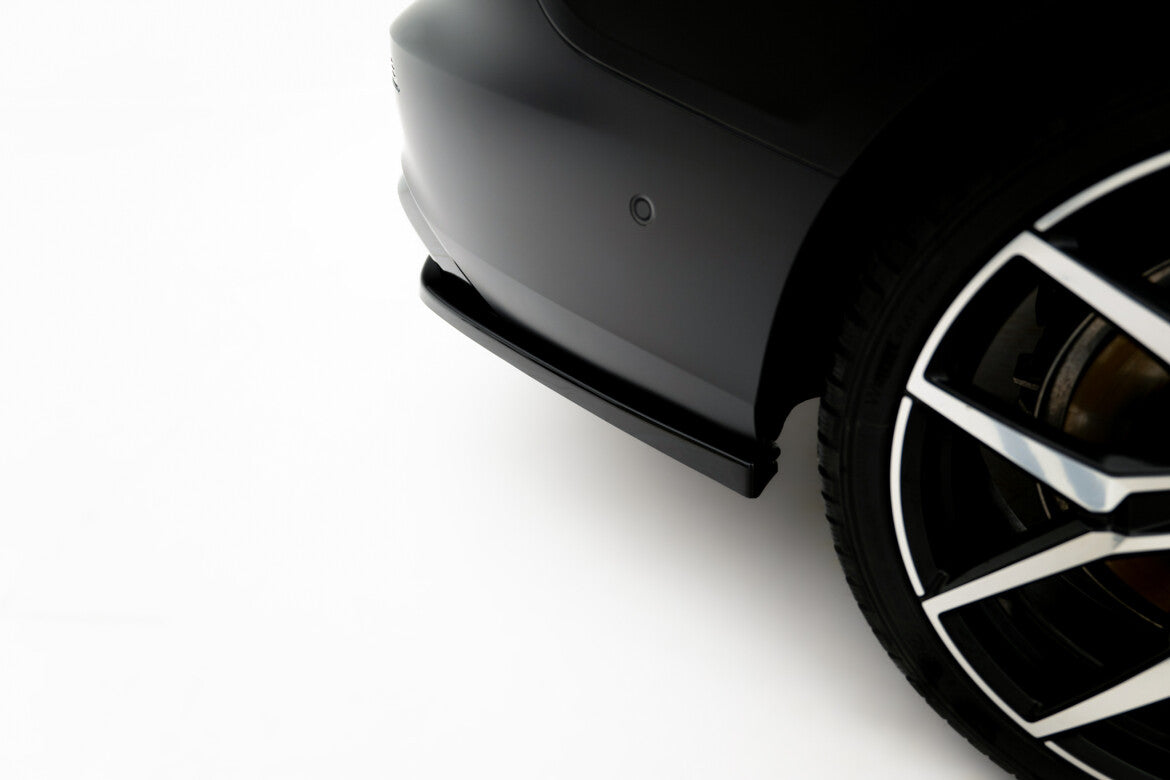 Diffusor Heckansatz passend für Volvo S60/V60 R-Design Mk3 schwarz Hochglanz