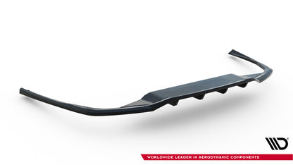 Diffusor Heckansatz passend für Volvo S60/V60 R-Design Mk3 schwarz Hochglanz